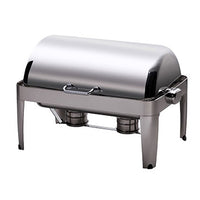 TIGER Chafing Dish Ibis Rectangular Roll Top 18/10 S/Steel 667Mm X 485Mm X 452Mm 8Lt - CDI0008