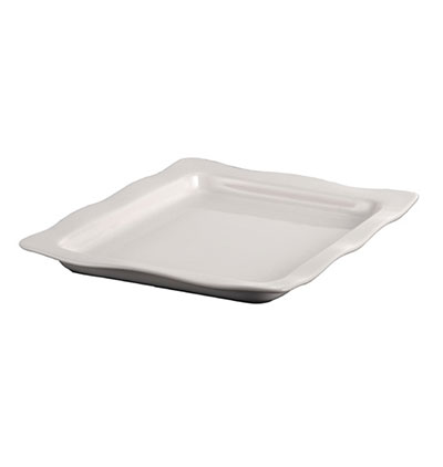 TIGER Porcelain Tray Display Gn 1/2 250Mm X 306Mm X 33Mm - CDT1025