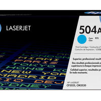 HP 504A MFP Cyan Print Toner Cartridge-CE251A