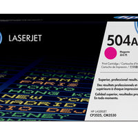 HP 504A CP3525/CM3530 MFP MAGENTA PRINT TONER CARTRIDGE