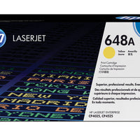 HP 648A LaserJet CP4525/CP4025 Yellow Print Cartridge-CE262A