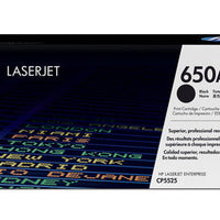 HP 650A Black LaserJet Toner Cartridge | Genuine HP Printer Cartridge for Superior Prints