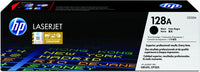 HP 128A Black Toner Cartridge CE320A - High-Quality Printing Supplies for LaserJet Printers
