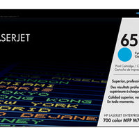 HP 651A CYAN TONER CARTRIDGE