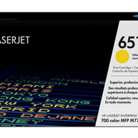 HP 651A Yellow LaserJet Toner Catridge-CE342A