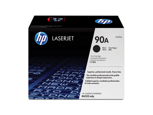 HP 90A Black Toner Cartridge-CE390A