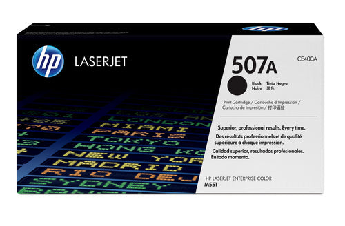 HP LaserJet Enterprise 500 Color M551 Black Print Cartridge-CE400A