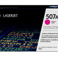 HP 507A Magenta Toner Cartridge-CE403A