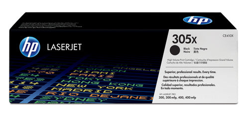 HP 305X Black LaserJet Toner Cartridge-CE410X
