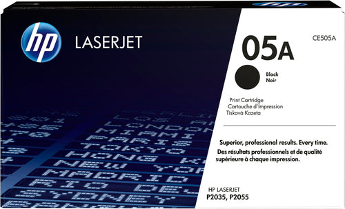 HP 05A LaserJet P2035/P2055 Black Print Cartridge-CE505A