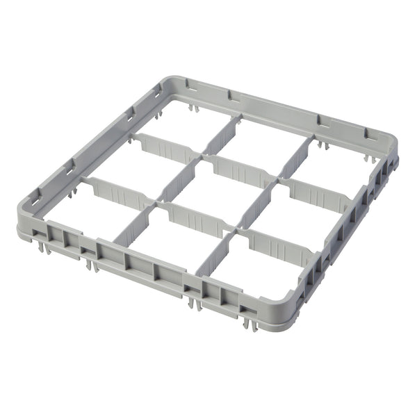 CAMBRO 9 Comartment Height Extender 50Cm X 50Cm Grey - 5Cm H - CEG0050
