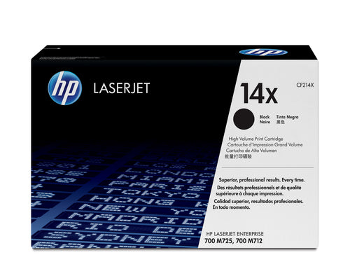 HP 14X Black Toner Cartridge-CF214X