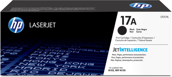 HP 17A Black  Original LaserJet Toner Cartridge-CF217A