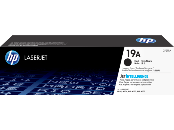 HP 19A Original LaserJet Imaging Drum - Black - CF219A. Get professional prints with genuine HP supplies. 