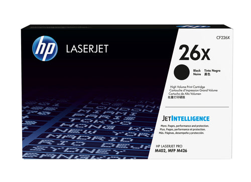HP 26X Black LaserJet Toner Cartridge-CF226X