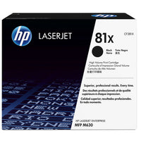 HP 81X High Yield Black Toner Cartridge - LaserJet Enterprise MFP M630 - Genuine HP, CF281X