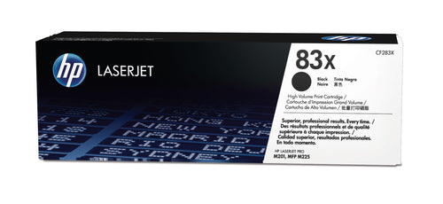 HP 83X Black Toner Cartridge-CF283X