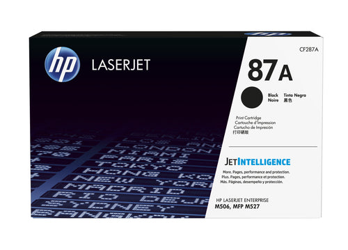 HP 87A Black LaserJet Toner Cartridge-CF287A