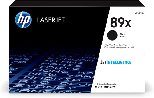 HP 89X Black LaserJet Toner Cartridge-CF289X