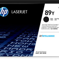HP 89Y Black LaserJet Toner Cartridge-CF289Y