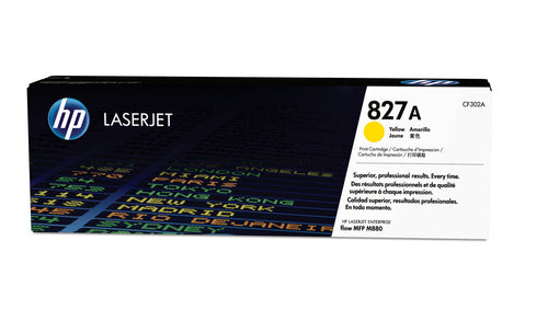 HP 827A Yellow Toner Cartridge-CF302A