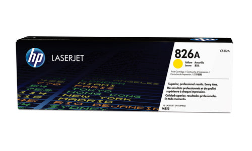 HP 826A Yellow Toner Cartridge-CF312A