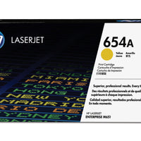 HP 654A YELLOW TONER CARTRIDGE