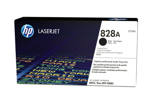 HP 828A Black Imaging Drum (CF358A) for LaserJet Enterprise M855 & M880 - Superior Print Quality