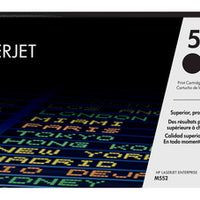 HP 508X Black LaserJet Enterprise Toner Cartridge-CF360X