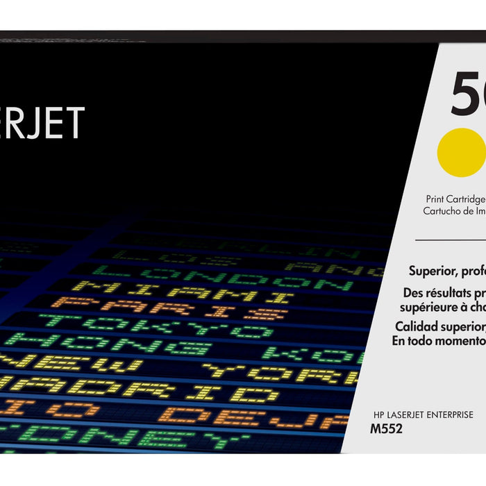 HP 508A Yellow LaserJet Ent Toner Cartridge-CF362A