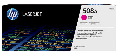 HP 508A Magenta LaserJet Enterprise Toner Cartridge-CF363A