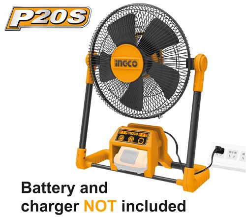 INGCO 20V FAN 3 SPEED 13'' - CFALI2001