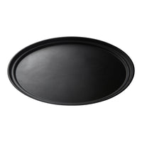 CAMBRO Camtread Non-Slip Fiberglass Tray Oval - 60Cm W X 73.5Cm L - Black - CFT0735