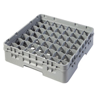 CAMBRO 49 Compartment Glassrack 50Cmx 50Cm Grey - 14.3Cm H - CGG0148