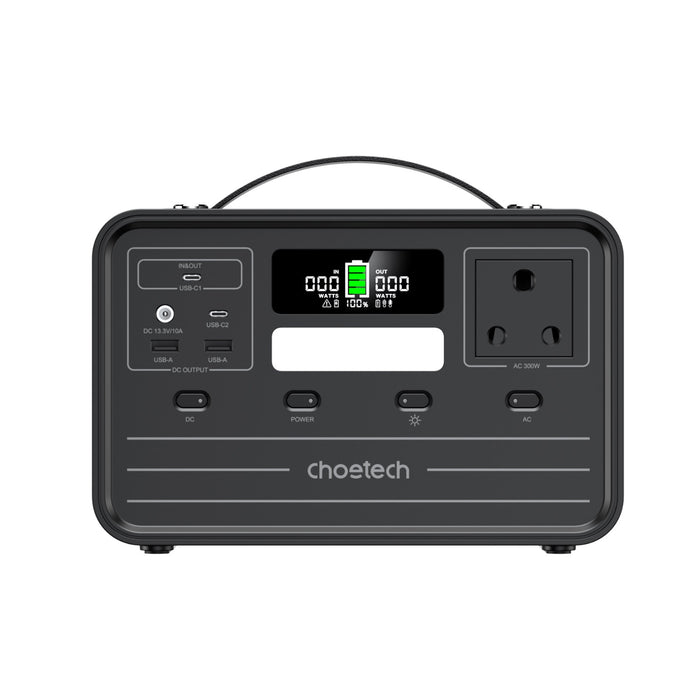 Choetech BS020 power station 300w-black-CHO-BS020-ZA-BK