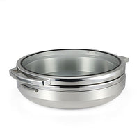 TIGER T-Collection Induction Chafing Dish (Round) S/Steel Band 6.5Lt - CIR3065