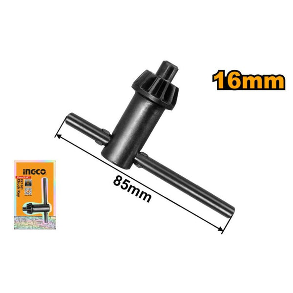 INGCO ACC Chuck Key 16mm - Drill Chuck Key, Size: 85mm, INGCO Chuck Key, Drill Accessory, 16mm Chuck Key