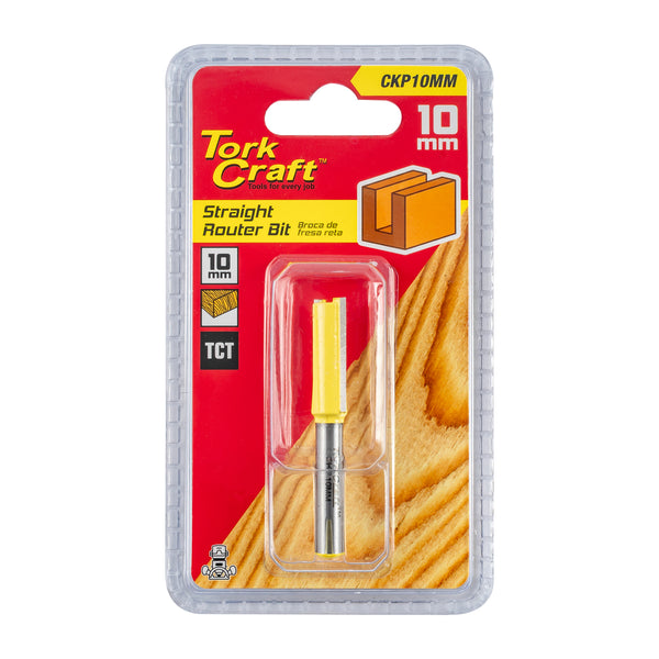 Tork Craft Router Bit Straight 10 Mm Ckp10 Mm