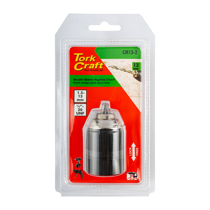 Tork Craft Chuck Keyless 13 Mm 1/2 X20 Unf Cm13 2