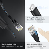 UGREEN USB-A to RJ45 Console Cable 1.5m-CM204-50773
