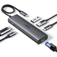 UGREEN CM512 6-in-1 USB Type-C Docking Station-CM512-45000