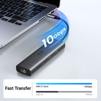 UGREEN CM512 6-in-1 USB Type-C Docking Station-CM512-45000
