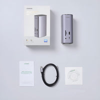 UGREEN Revodok Pro 12-in-1 USB-C Docking Station: Triple Display, 100W PD, Gigabit Ethernet, and SD Card Reader