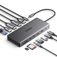 UGREEN CM681 Revodok Pro 13-in-1 USB Type-C HDMI and DisplayPort Docking Station-CM681-15978