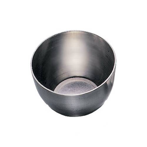 Aluminium Caramel Dariol Mould - 70mm x 45mm - Silver Baking Mold for Puddings & Desserts