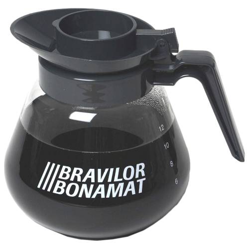 BRAVILOR Coffee Machine Jug Glass - With Lid - 1.7Lt - CMJ0002