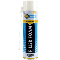 MTS Filler Foam 750ml: Expandable Polyurethane Sealant for Construction & DIY