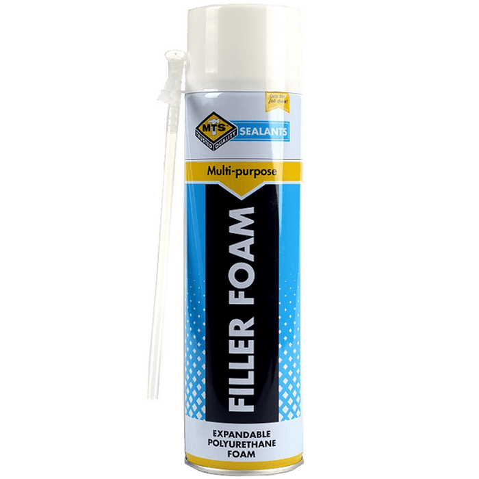 MTS Filler Foam 750ml: Expandable Polyurethane Sealant for Construction & DIY