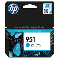 HP 951 Cyan Oj Ink Cartridge-CN050AE
