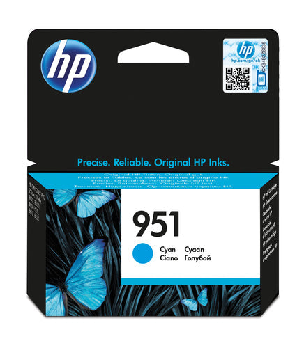 HP 951 Cyan Oj Ink Cartridge-CN050AE